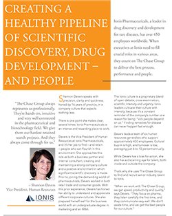 Life Science Ionis Chase Group Case Study